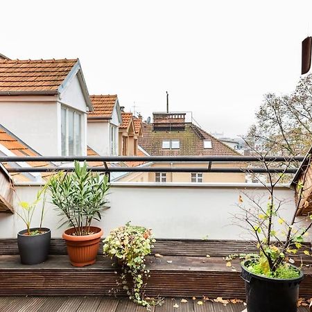 Rooftop 180M2 Loft With Private Sauna, Братислава Екстериор снимка
