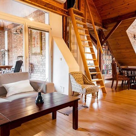 Rooftop 180M2 Loft With Private Sauna, Братислава Екстериор снимка
